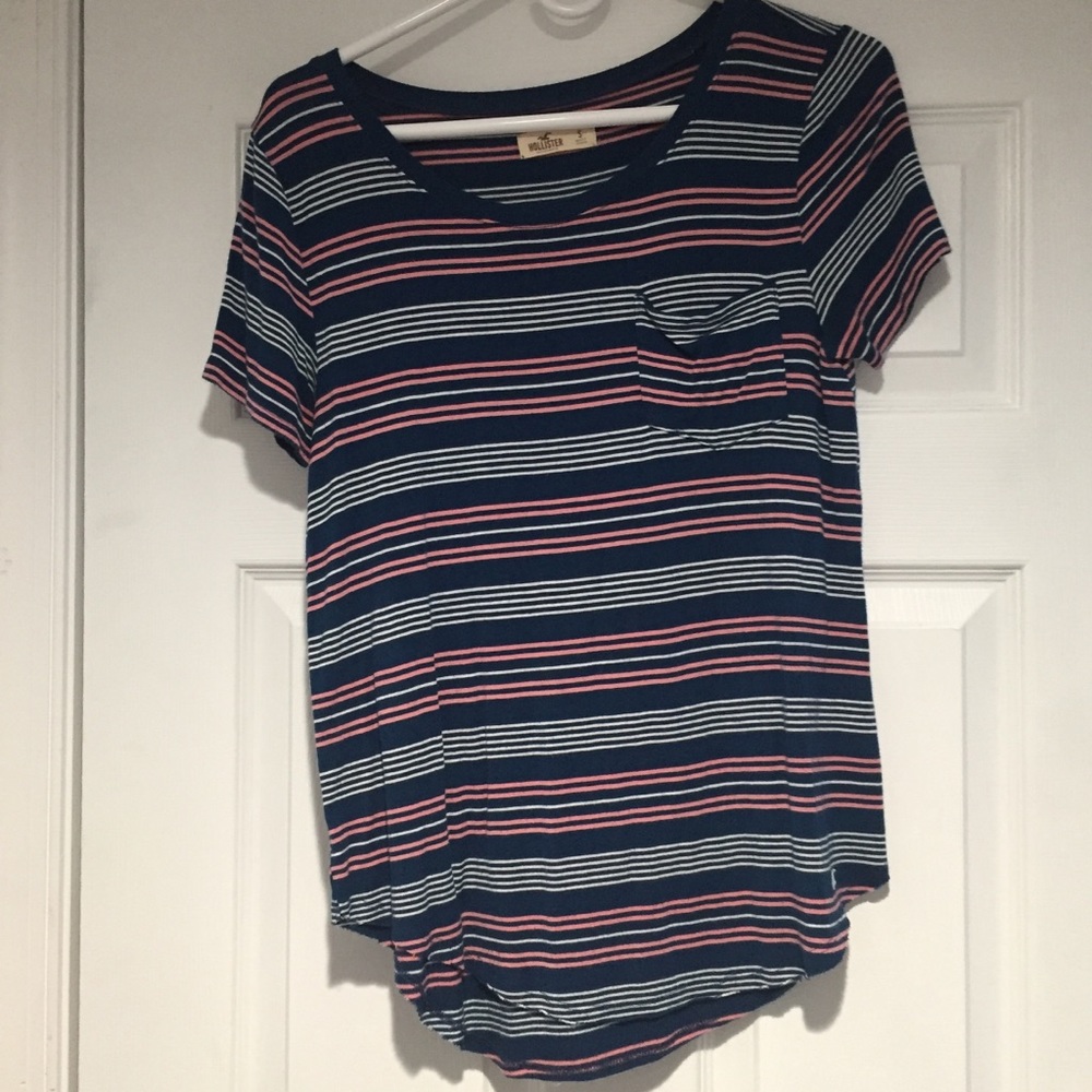 striped basic tee!